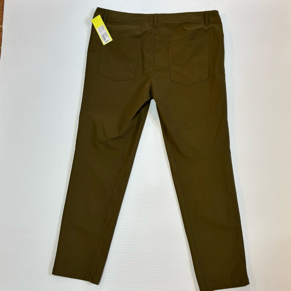 NWT Golf Pant Slim Olive Green 40 x 32 All In Motion - Picture 4 of 12